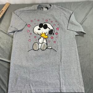 Peanuts Collections Snoopy and Woodstock Vintage Tee size Large